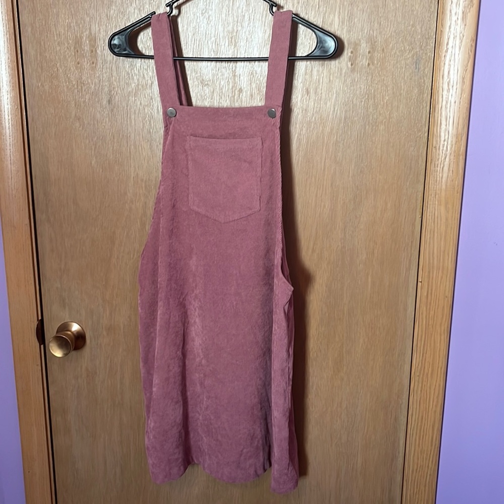 Pink Corduroy Jumper, NWOT, Size XL